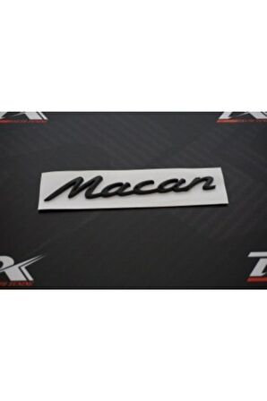 Macan Metal 3m Bagaj Logo Orjinal Ürün