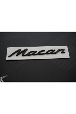 Macan Metal 3m Bagaj Logo Orjinal Ürün