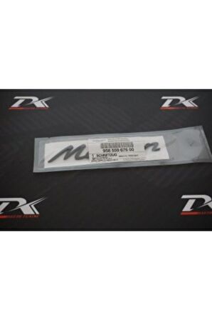 Macan Metal 3m Bagaj Logo Orjinal Ürün