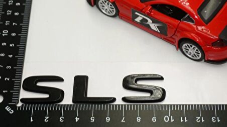 DK Tuning SLS Bagaj Parlak Siyah ABS 3M 3D Yazı Logo Benz İle Uyumlu