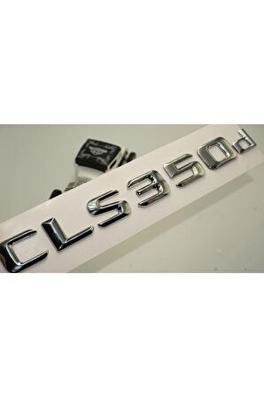 Benz Cls 350d Bagaj Krom Metal 3m 3d Yazı Logo