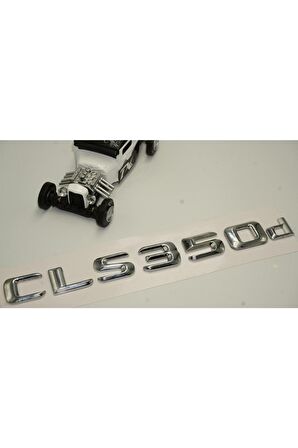 Benz Cls 350d Bagaj Krom Metal 3m 3d Yazı Logo