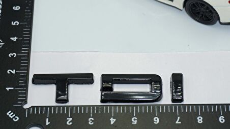 DK Tuning Altea TDi Bagaj Siyah ABS Yazı Logo Amblem Seat İle Uyumlu