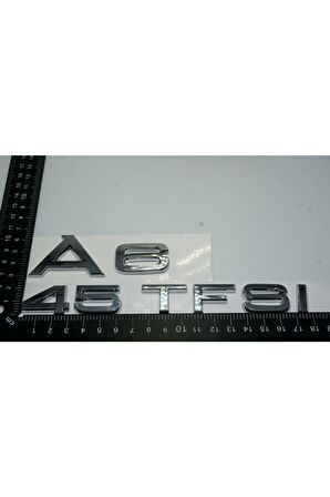 Audi A6 45 Tfsi Krom Abs 3m 3d Bagaj Yazı Logo Orjinal Ürün
