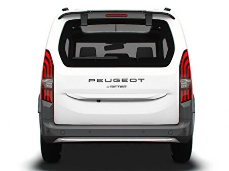 DK Tuning Peugeot Rifter Bagaj 2025+ Parlak Siyah Logo Amblem Arma