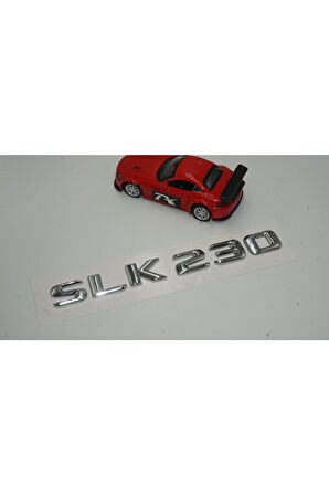 Benz Slk 230 Bagaj Krom Metal 3m 3d Yazı Logo