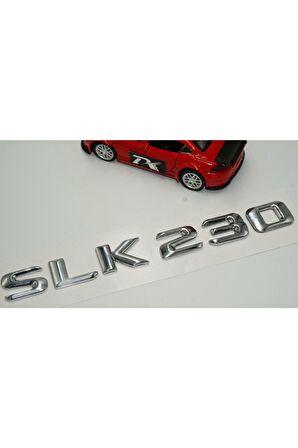 Benz Slk 230 Bagaj Krom Metal 3m 3d Yazı Logo