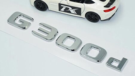DK Tuning G300d Bagaj Krom ABS 3M 3D Yazı Logo Benz İle Uyumlu