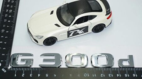DK Tuning G300d Bagaj Krom ABS 3M 3D Yazı Logo Benz İle Uyumlu