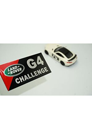 Land Rover Logo G4 Challenge Body Plaka Logo Amblem Arma