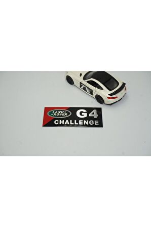 Land Rover Logo G4 Challenge Body Plaka Logo Amblem Arma