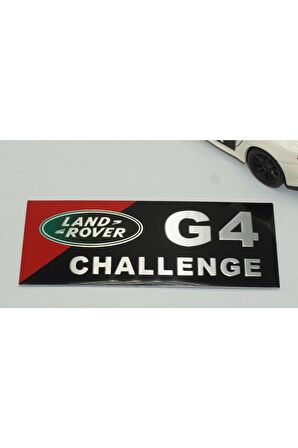 Land Rover Logo G4 Challenge Body Plaka Logo Amblem Arma