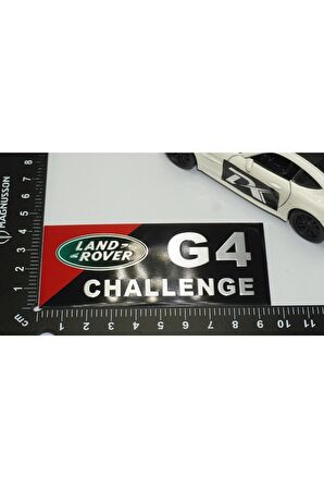 Land Rover Logo G4 Challenge Body Plaka Logo Amblem Arma