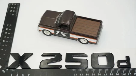 DK Tuning X 250d Bagaj Siyah Yazı Logo Mercedes Benz İle Uyumlu