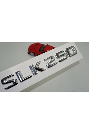 Benz Slk 250 Bagaj Krom Metal 3m 3d Yazı Logo