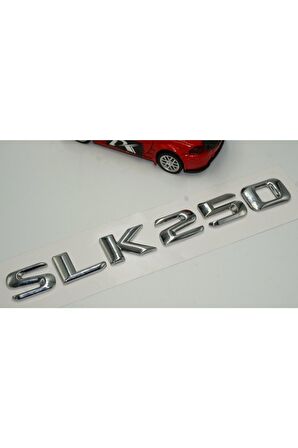 Benz Slk 250 Bagaj Krom Metal 3m 3d Yazı Logo