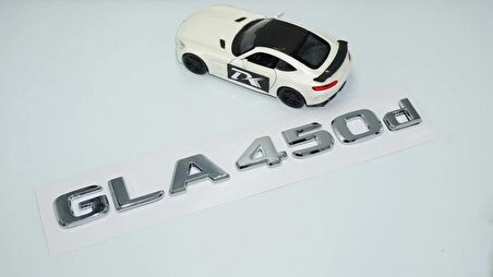 DK Tuning GLA 450d Bagaj Krom ABS 3M 3D Yazı Logo Benz İle Uyumlu