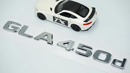 DK Tuning GLA 450d Bagaj Krom ABS 3M 3D Yazı Logo Benz İle Uyumlu