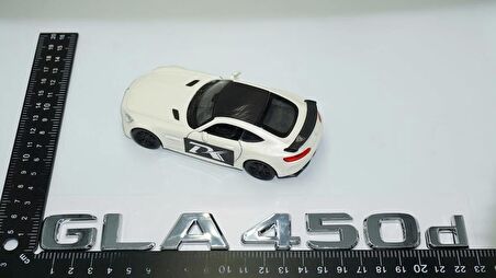 DK Tuning GLA 450d Bagaj Krom ABS 3M 3D Yazı Logo Benz İle Uyumlu