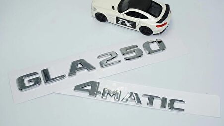 DK Tuning GLA250 4Matic Bagaj Krom ABS Yazı Logo Benz İle Uyumlu