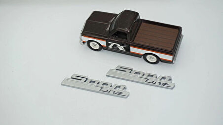 DK Tuning Bmw SportLine Logo Yan Çamurluk Logo Amblem Arma Seti