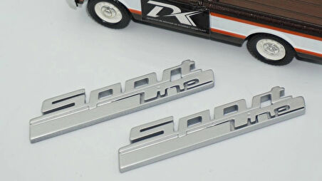 DK Tuning Bmw SportLine Logo Yan Çamurluk Logo Amblem Arma Seti