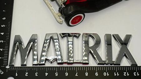 DK Tuning Hyundai Matrix Krom ABS Bagaj Yazı Logo Amblem