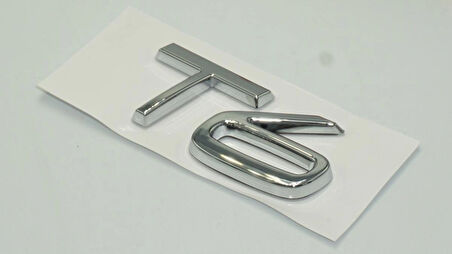 Volvo T6 XC60 XC90 S60 S80 S60L V40 V60 3M Krom Bagaj Yazı Logo