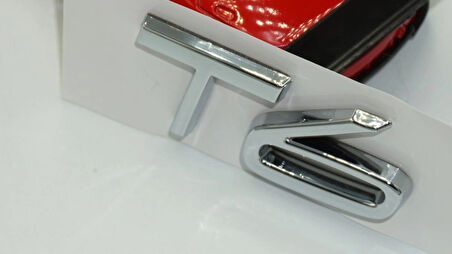 Volvo T6 XC60 XC90 S60 S80 S60L V40 V60 3M Krom Bagaj Yazı Logo