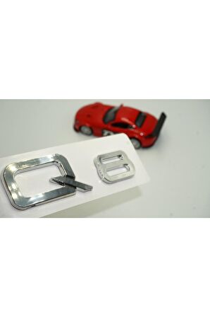 Audi Q8 Bagaj Krom 3m Yazı Logo Orjinal Ürün