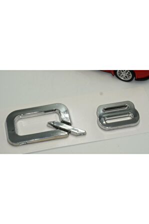 Audi Q8 Bagaj Krom 3m Yazı Logo Orjinal Ürün