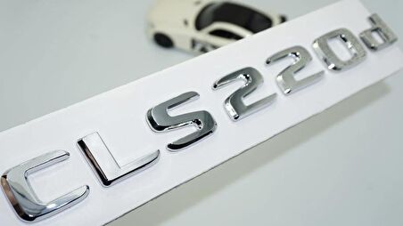 DK Tuning CLS220d Bagaj Krom ABS 3M 3D Yazı Logo Benz İle Uyumlu