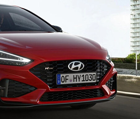 DK Tuning Elantra i20 i30 ioniq 5 Ön Panjur Gri Logo Hyundai İle Uyumlu