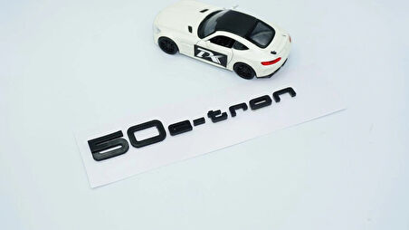 DK Tuning 50 e-tron Bagaj Siyah ABS Yazı Logo Audi İle Uyumlu