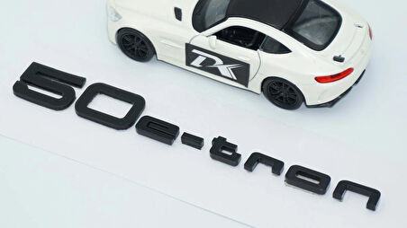 DK Tuning 50 e-tron Bagaj Siyah ABS Yazı Logo Audi İle Uyumlu