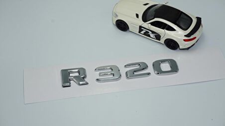 DK Tuning R 320 Bagaj Krom ABS 3M 3D Yazı Logo Benz İle Uyumlu