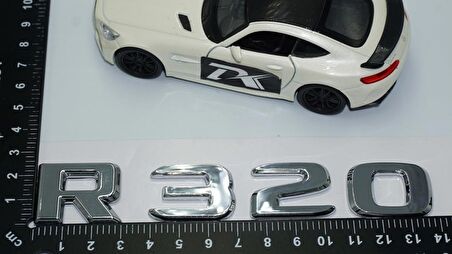 DK Tuning R 320 Bagaj Krom ABS 3M 3D Yazı Logo Benz İle Uyumlu