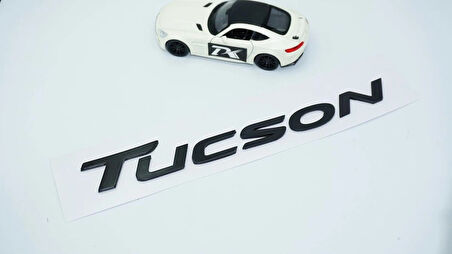 DK Tuning Tucson Bagaj 3M 3D Siyah ABS Yazı Logo Hyundai İle Uyumlu