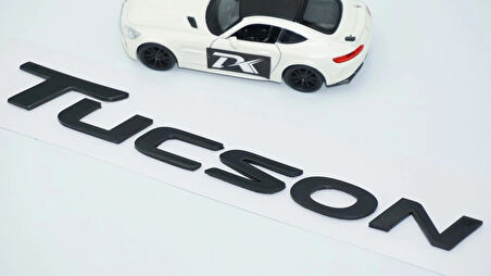 DK Tuning Tucson Bagaj 3M 3D Siyah ABS Yazı Logo Hyundai İle Uyumlu