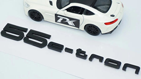 DK Tuning 55 e-tron Bagaj Siyah ABS Yazı Logo Audi İle Uyumlu