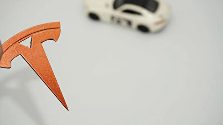 DK Tuning Tesla Model 3 S X Y Direksiyon Göbeği Bronz Logo Arma