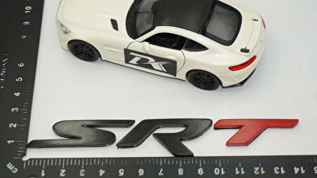 DK Tuning Dodge Challenger Billet SRT Siyah Kırmızı Logo Arma