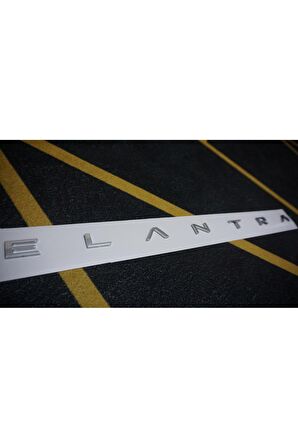 Hyundai 7inci Nesil Elantra Bagaj 3M Krom ABS Yazı Logo Amblem