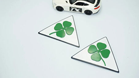 DK Tuning Yonca Logo Çamurluk 3M 3D Logo Alfa Romeo İle Uyumlu