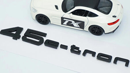 DK Tuning 45 e-tron Bagaj Siyah ABS Yazı Logo Audi İle Uyumlu
