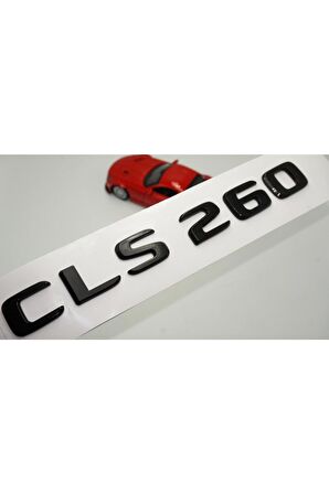 Cls 260 Bagaj Parlak Siyah Abs 3m 3d Yazı Logo