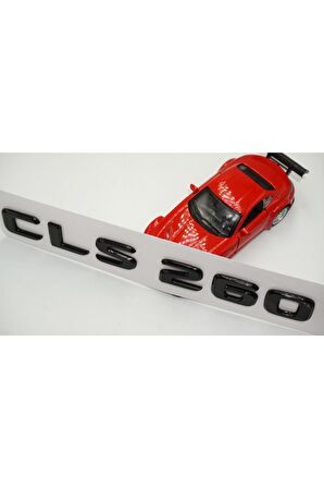 Cls 260 Bagaj Parlak Siyah Abs 3m 3d Yazı Logo