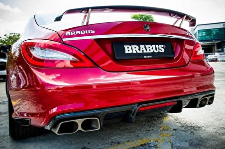 DK Tuning Brabus Krom Metal Bagaj Yazı Logo Benz İle Uyumlu