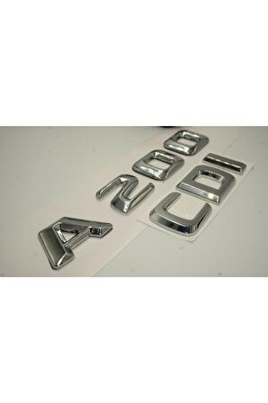 Benz A 200 Cdi Bagaj Krom Metal 3m 3d Yazı Logo
