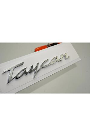 Porsche Taycan Uyumlu Bagaj 3m 3d Abs Yazı Logo Amblem Orjinal Ürün